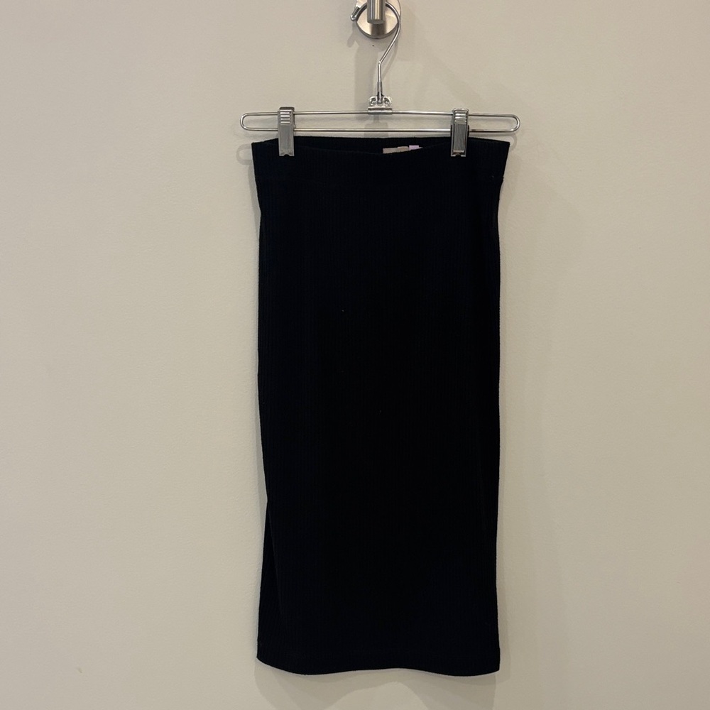 Madewell Black Pencil Skirt